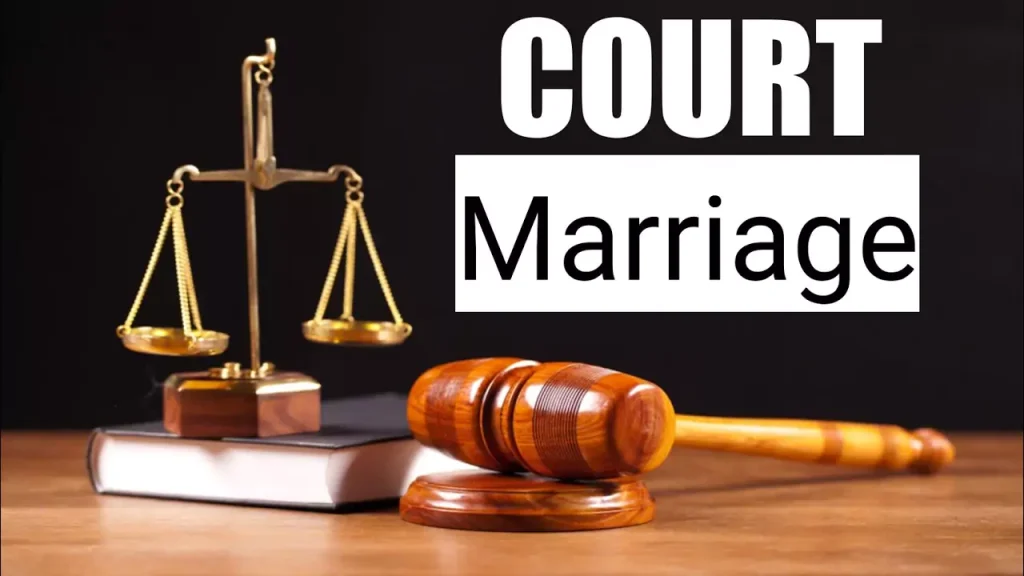 court marriage